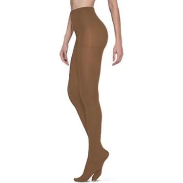 Imagem de Meia Calça Lupo Loba 5858-001 Inverno Fio 80 Poliamida, Pó de arroz, M