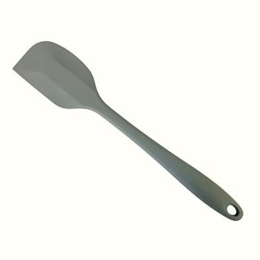Imagem de Espátula Pão Duro p/Raspar Doces e Cozinhar Não Risca Antiaderente Confeitaria (Cinza)