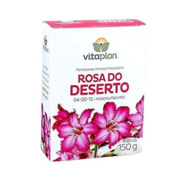 Imagem de Fertilizante Adubo Rosa Do Deserto Vitaplan 150g NUTRIPLAN
