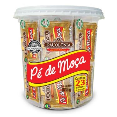 Imagem de Kit 4 pé de moça balde com 23 un. 1035g doce tipo recheio do charge - 