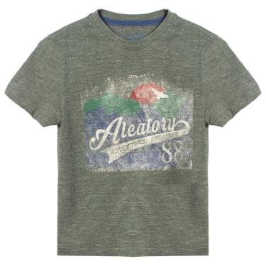 Imagem de Camiseta Aleatory Infantil Estampada Adventure Explorer-Chumbo-10-Masculino