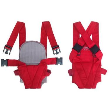 Imagem de Canguru Ergonômico Bebê 01 Posição Carregador Passeio Até 15 Kg - Fofi