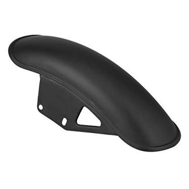 Imagem de Grcfumo Motocicleta Capa de lama frontal preta, Metal Frente Lama Flap Guard, Elegante Carenagem Tampa de lama, Protetor de lama frontal GN125 GN250 (Black Left: 9L3Z 1562187 JA, Right: 9L3Z 1562186)