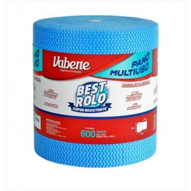 Imagem de Pano Multiuso Com 600 Azul 28x40x240MT - Va bene