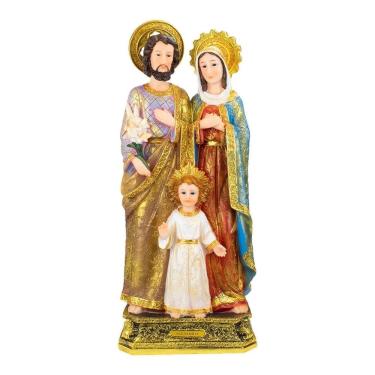 Imagem de Imagem Resina Sagrada Família Grande Realista - 60cm