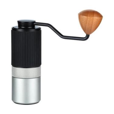 Imagem de Moedor De Café Manual Portátil Ajustável De Aço Inoxidável 5 Pinos SUS