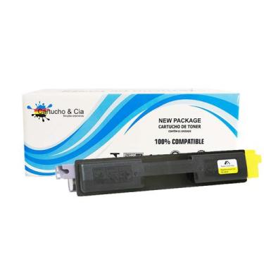 Imagem de Toner Comp Tk582Y Tk582 Amarelo  P6021CDN C5150 2.8K - Cartucho & Cia