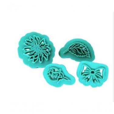 Imagem de Kit Marcador Flores Folha E Laço (jardim Encantado) Floresta Arabesco 4 Peças