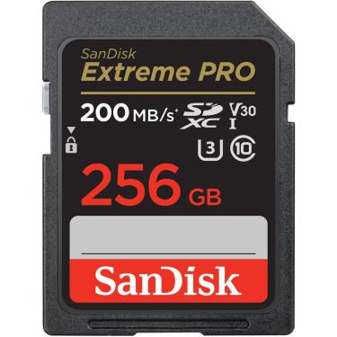 Imagem de CARTÃO DE MEMÓRIA  SANDISK 256GB EXTREME PRO UHS-I SDXC - 200MB/s