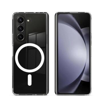 Imagem de Capa case capinha para Samsung Galaxy Z Fold - MagSafe Transparente - 