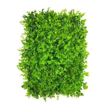 Imagem de Kit 10 Placas Verde Jardim Vertical Artificial Muro Inglês 40x60cm - G
