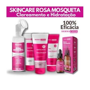 Imagem de Kit Skincare Rosa Mosqueta ,Sérum Rosa Mosqueta Clareador EFICACIA COM
