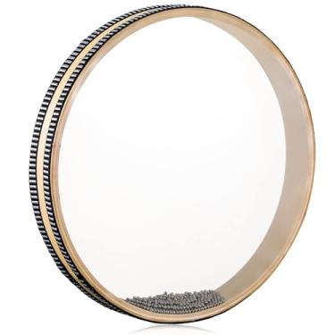 Imagem de Pandeiro, Tambor de Oceano de 30 cm - Tambor de Ondas Do Mar, Instrumento Musical de Som Natural, Pandeiro Profissional, Instrumento Musical de Cura para Relaxamento, Meditação