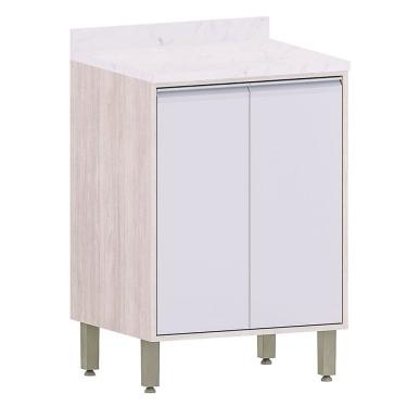 Imagem de Balcão para Cozinha Modulada 60 cm 2 Portas Atenas