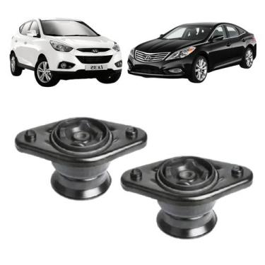 Imagem de Par Coxim Batente Amortecedor Traseiro Hyundai Azera IX35 - Solupe Par