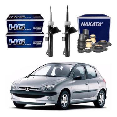 Imagem de Kit Amortecedor Dianteiro Nakata 206 1.4 2004 A 2009