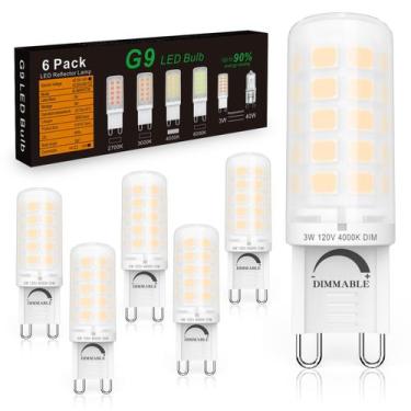 Imagem de Lâmpada LED BAOMING G9 3W (equivalente a 40W) 4000K regulável 420LM 6p