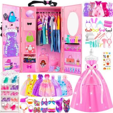 Imagem de Conjunto de roupas e acessórios de boneca para boneca de 11,5 polegada
