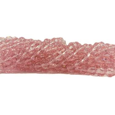 Imagem de Fio de Cristal Facetado 10mm - 50 pçs - Ideal p/ Guias de Umbanda Cand