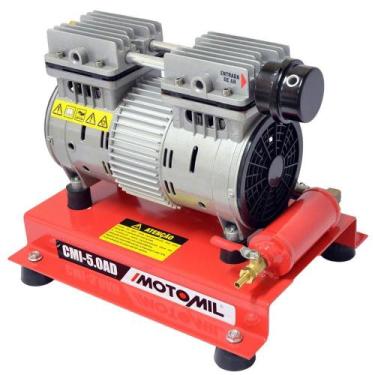 Imagem de Compressor de Ar Direto 5 Pés  Monofásico 4 Polos  Isento de - MOTOMIL