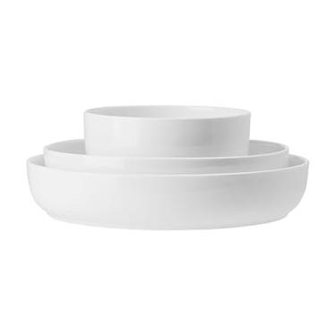 Imagem de Mikasa Austyn Grey Conjunto de tigelas de jantar 9 peças, serviço para 3