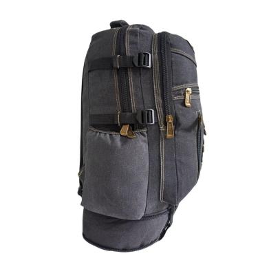 Imagem de Mochila Camping Trilha Viagem 58cm Preta