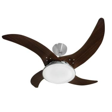 Imagem de Ventilador De Teto Mareiro 4 Pás Led 127V - Tron Preto