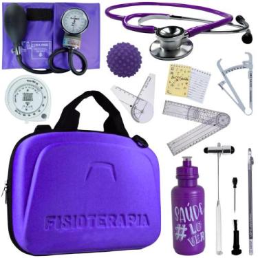 Imagem de Kit Fisioterapia Martelo Buck Goniometro Maleta Mais Vendido - Love Sa