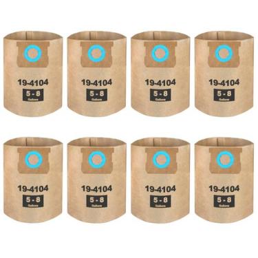 Imagem de Sacos de filtro descartáveis Zibopon DXVA19-4104, 5-8 galões, pacote c