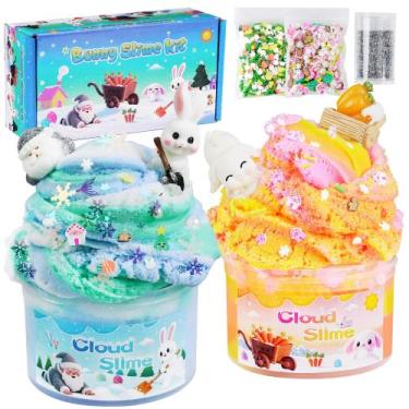 Imagem de Kit Toy Slime Joytry Bunny Cloud 400 ml, não pegajoso x2