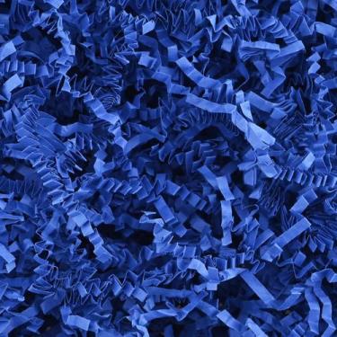 Imagem de Enchimento para trituração de papel enrugado Raissily 700g azul marinh