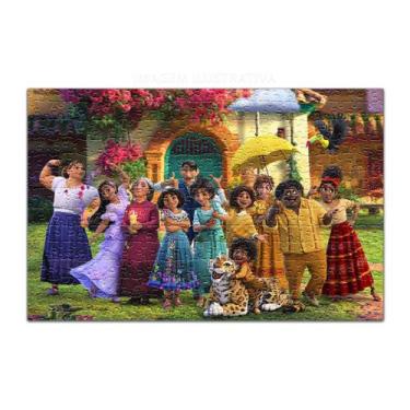 Imagem de Quebra-cabeça Personalizado Disney Encanto 003 120 Peças - Pomps Geek