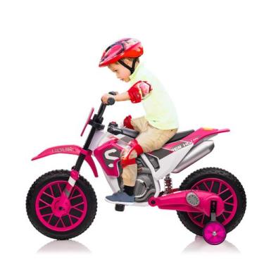 Imagem de Ride On Motorcycle TOBBI Toddler Kids Dirt Bike 12V com rodas