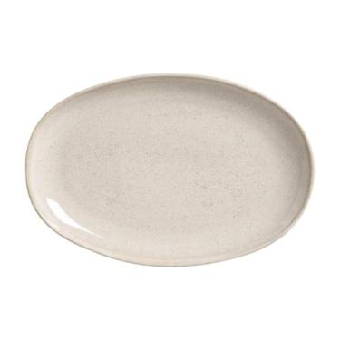 Imagem de Porto Brasil Conjunto com 4 Travessas Oval Rasa Média Orgânico Latte