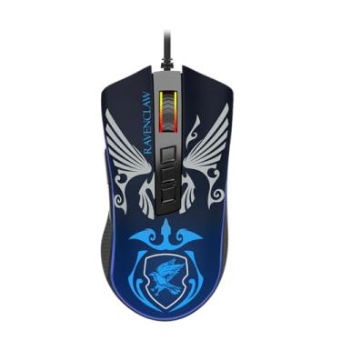 Imagem de Mouse Gamer Redragon Harry Potter Cobra RGB Special Edition Corvinal Preto e Azul PMW3327 12400DPI HP-711R