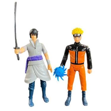 Imagem de Kit 4 Bonecos Action Naruto Shippunden Kakashi Minato Sasuke
