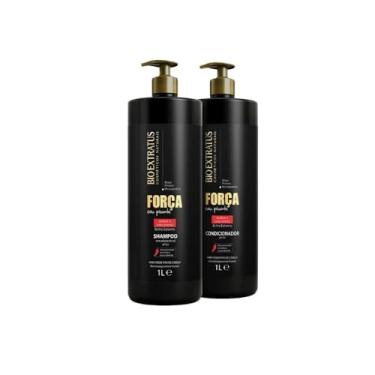 Imagem de Kit Força Pimenta Shampoo e COndicionador 1L - Bio Extratus