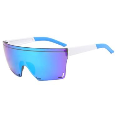 Imagem de Óculos de Sol Esportivos para Ciclismo ao Ar Livre, Estilosos, Sem Armação, Coloridos, Unissex, Arm