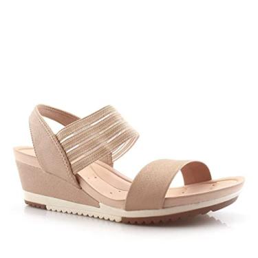 Imagem de Sandália Feminina Modare Conforto Bege 35