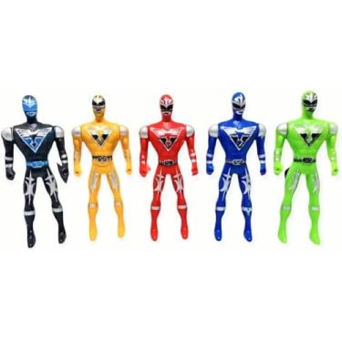 Imagem de Kit de Super Heróis Infantil, 5 Bonecos Colecionáveis em Cores Sortidas, Brinquedos para Crianças