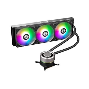 Imagem de LIAN LI GALAHAD AIO 360 PRETO COM RGB FAN/BOMBA - REFRIGERADOR DE ÁGUA - 17.68 PULGADAS - COMPATÍVEL COM SERVIDOR E DESKTOP