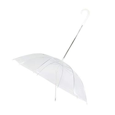 Imagem de Guarda Chuva Pet Transparente The Pets Brasil para Cães