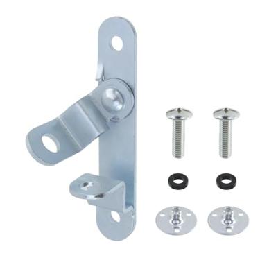 Imagem de Oedema Guarda de ferrolho de porta de reboque de carga 14 cm para serviço pesado com trava de reboque fechada para reboque de carro fechado