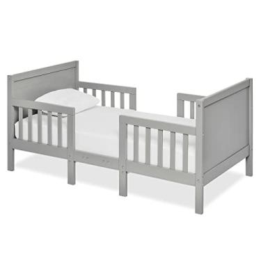 Imagem de Dream On Me Hudson Cama infantil conversível 3 em 1 em cinza frio, certificação Greenguard Gold, certificação JPMA, acabamentos não tóxicos, feita de madeira de pinheiro sustentável da Nova Zelândia