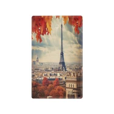 Imagem de Wassud Torre Eiffel no outono, interruptor de luz, capa de tomada de interruptor único, placa de parede, decoração de casa, sala de estar, quarto, decoração
