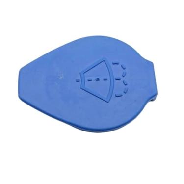 Imagem de Tampa de lavadora de para-brisas para Volvo para Xc40 Xc60 Xc90 32274160 Tampa do reservatório de fluido do carro Tampa da garrafa do tanque da arruela do para-brisa (azul 1)