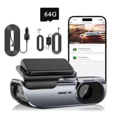 Imagem de HD 4K 3840 2160P DVR de Carro Gravador Dirigir Câmera WIFI Vídeo com Monitoramento 24 horas Visão Noturna Detecção Movimento Sensing Estacionamento