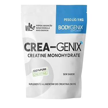 Imagem de Creatina 100% Pura Monohidratada Crea-Genix | Bodygenix 1kg | Alto Rendimento
