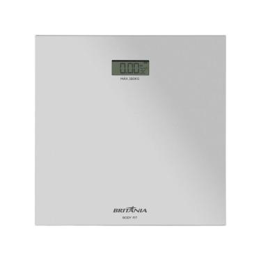 Imagem de Balança Digital Britânia de Vidro até 180kg Body Fit BBL05TQ-Unissex