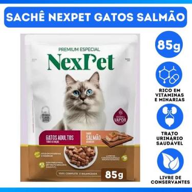 Imagem de Unidade Sachê Para Gatos Nexpet - Salmão - Ef Home